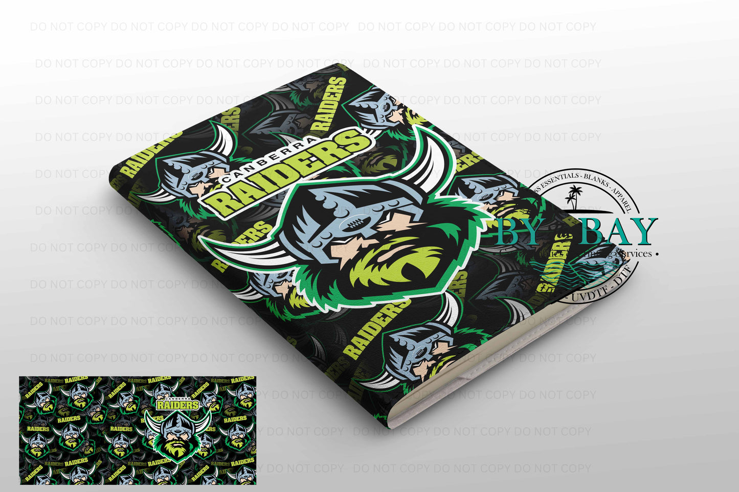 Raiders - Ready made notepad Cover (Notepad & Pocket options available)
