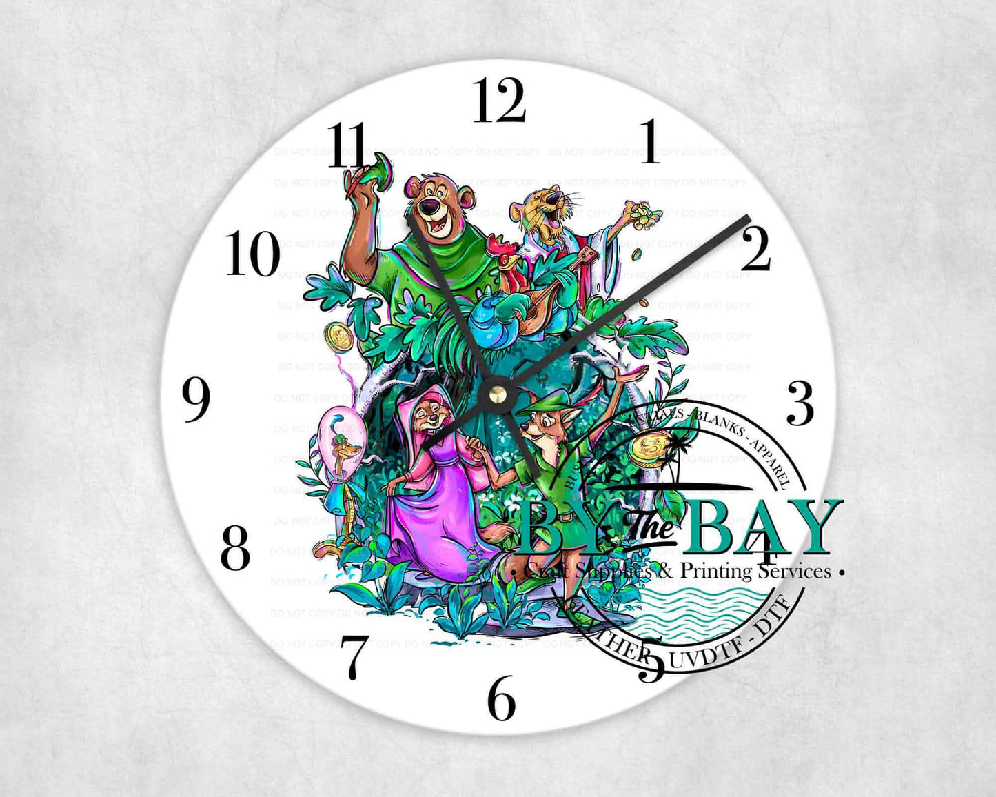 Robin Hood UVDTF Clock