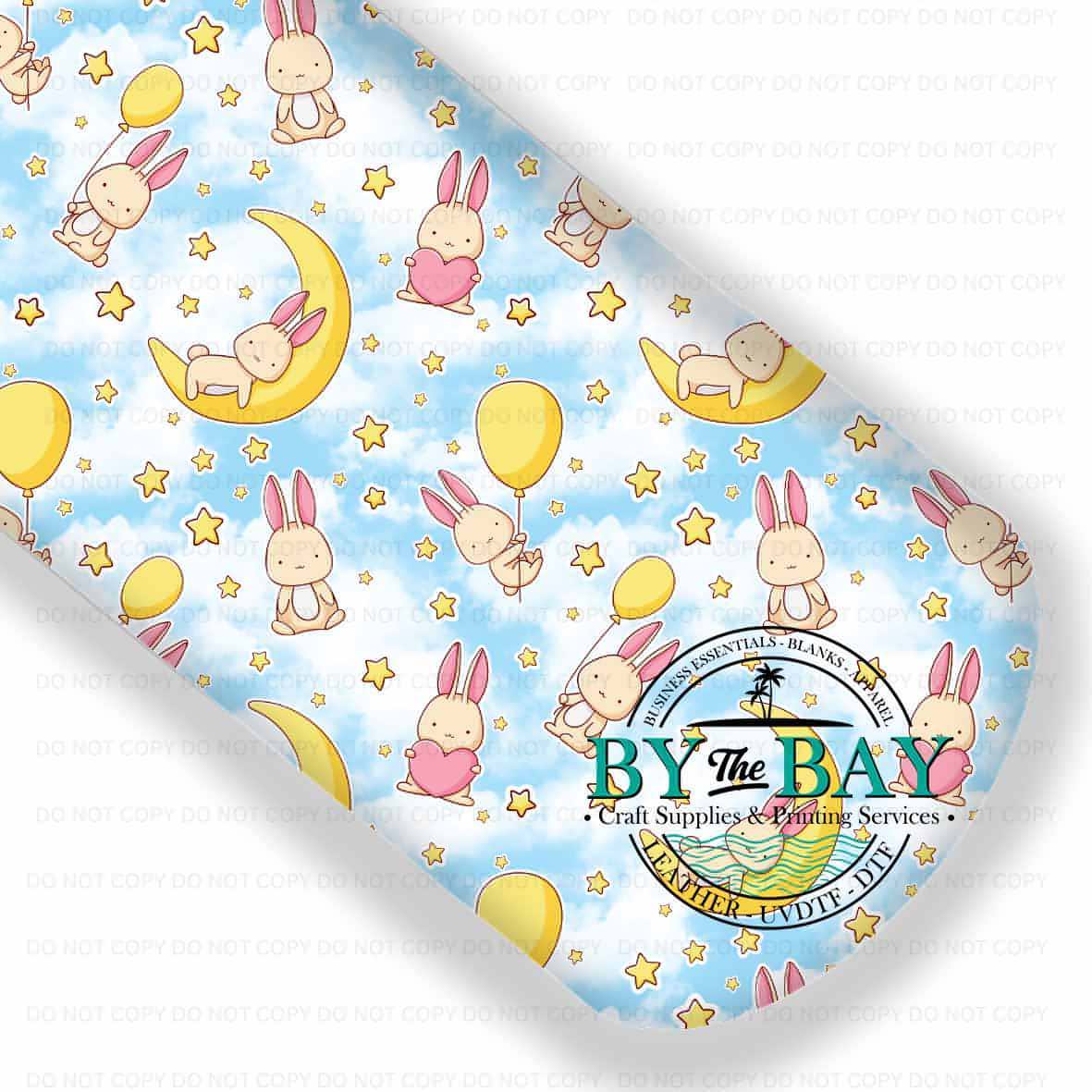 Sleeping Bunnies Blue