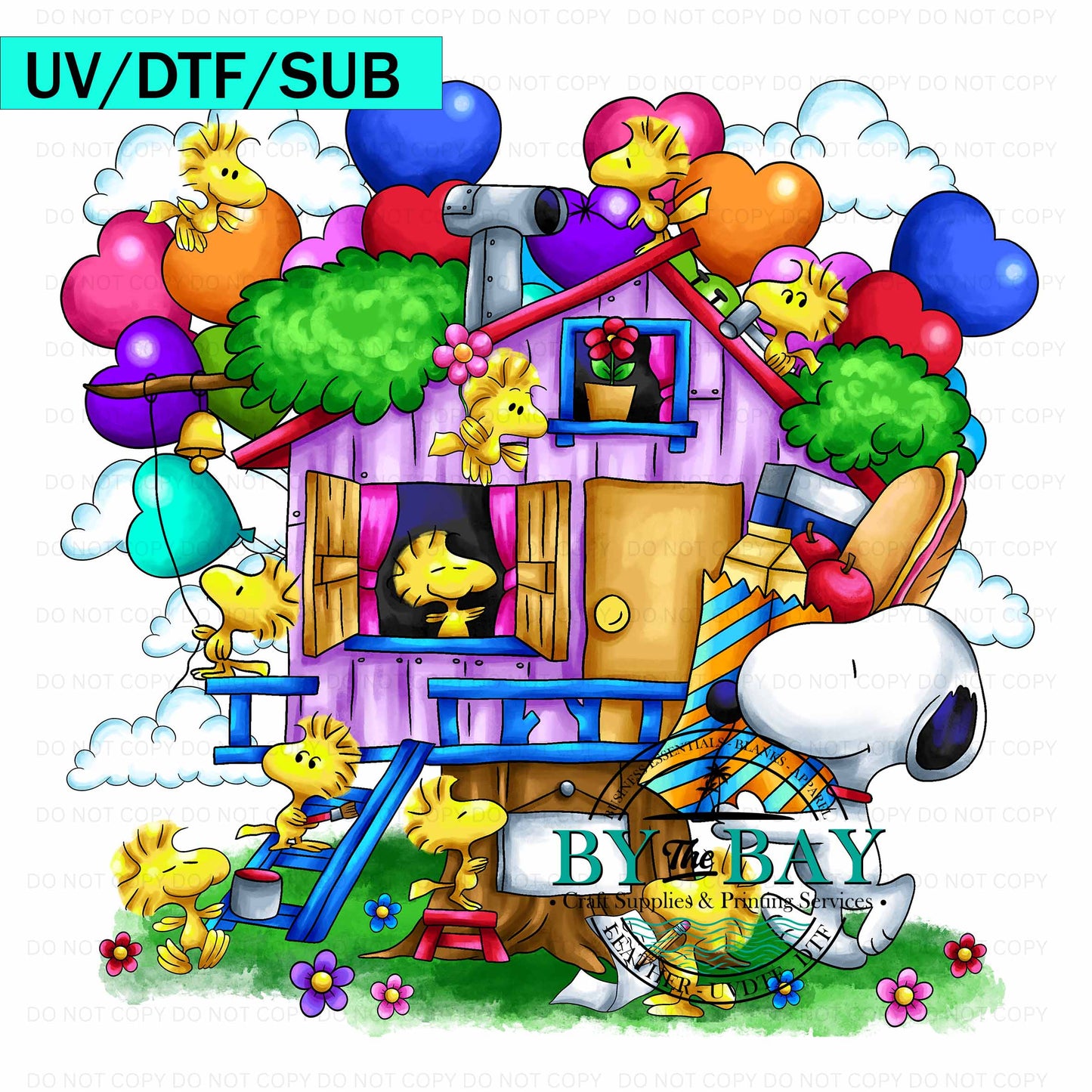 Snoops House UV/DTF/SUB Print