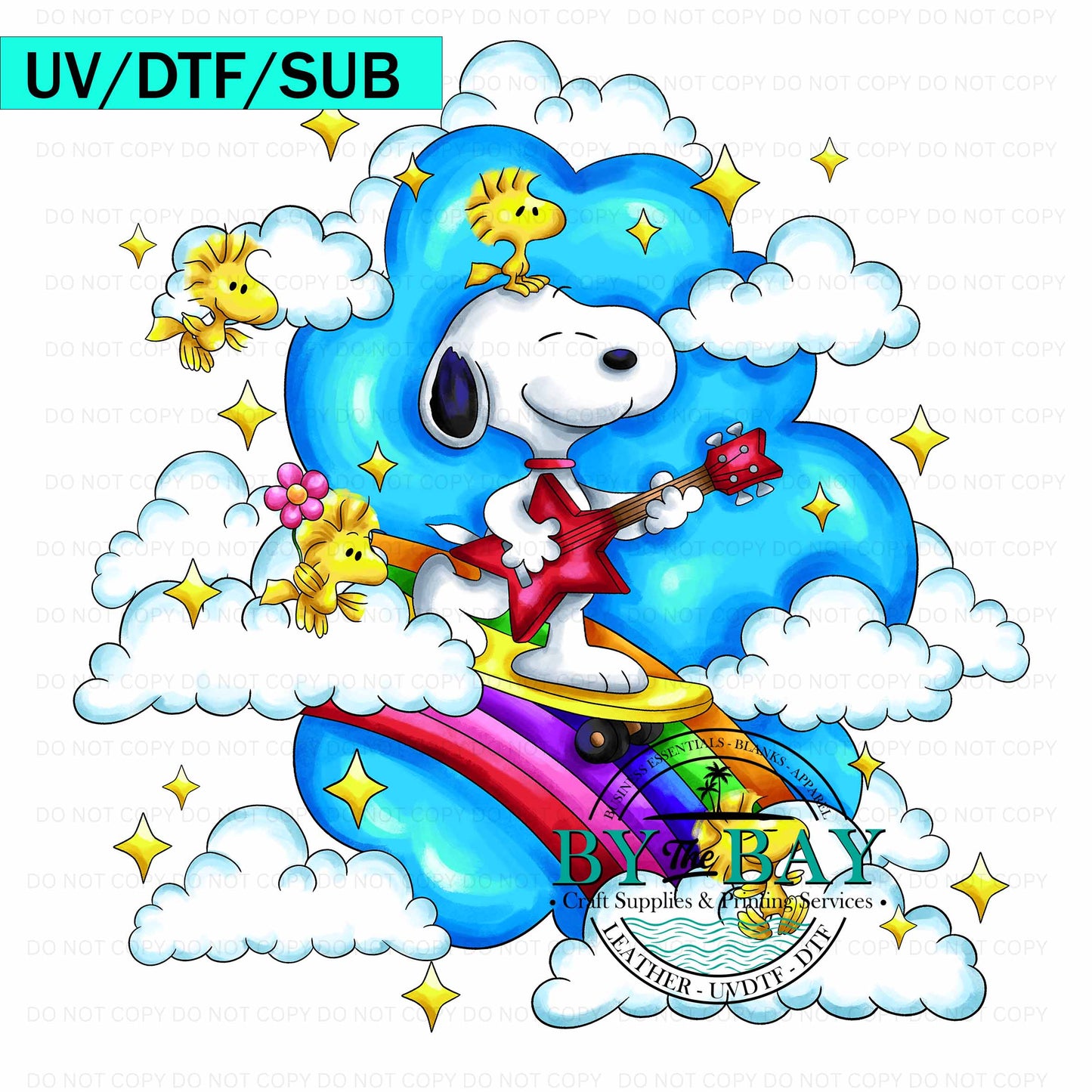 Snoop Rainbow UV/DTF/SUB Print