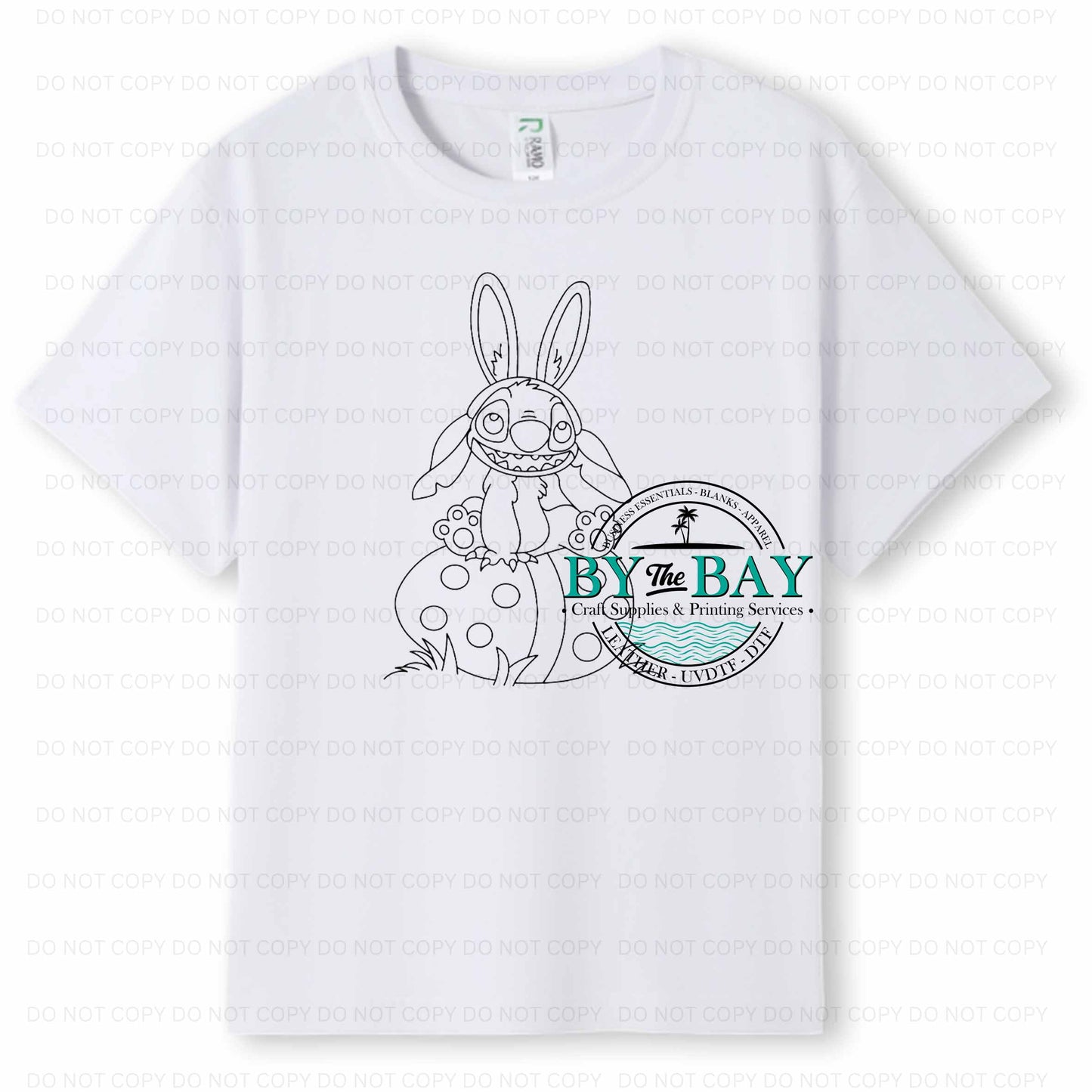 Blue Alien Colouring in Tee (pens included)