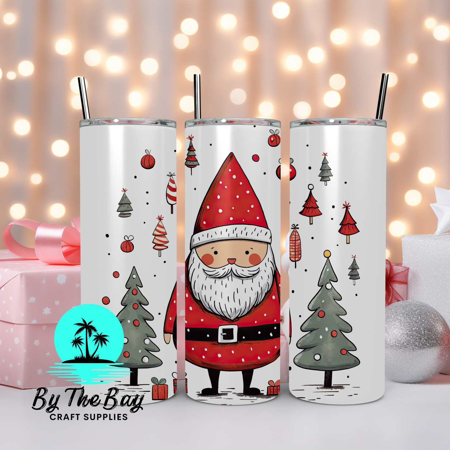 Christmas Santa 20oz SUB Print