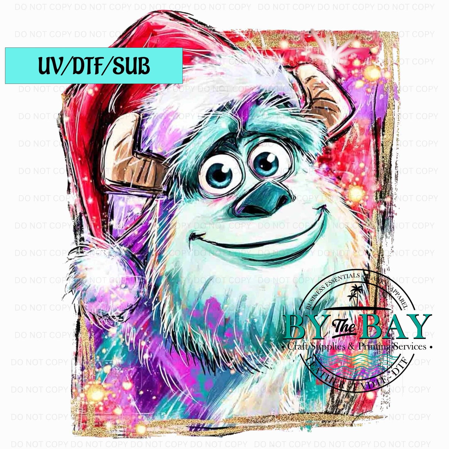 Monster Xmas UV/DTF/SUB Print