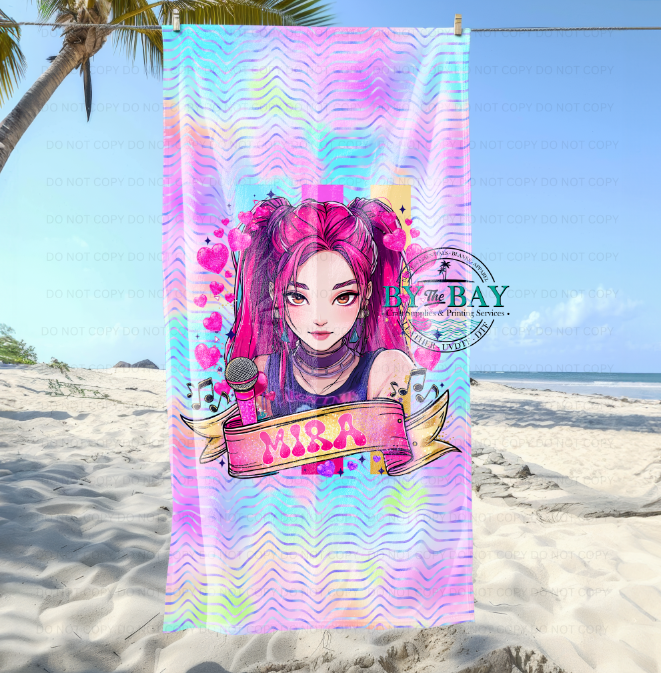 M Hunter Beach Towel