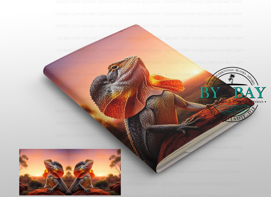 Sunset Frilly A5 (Ready made & DIY Notepad options available)