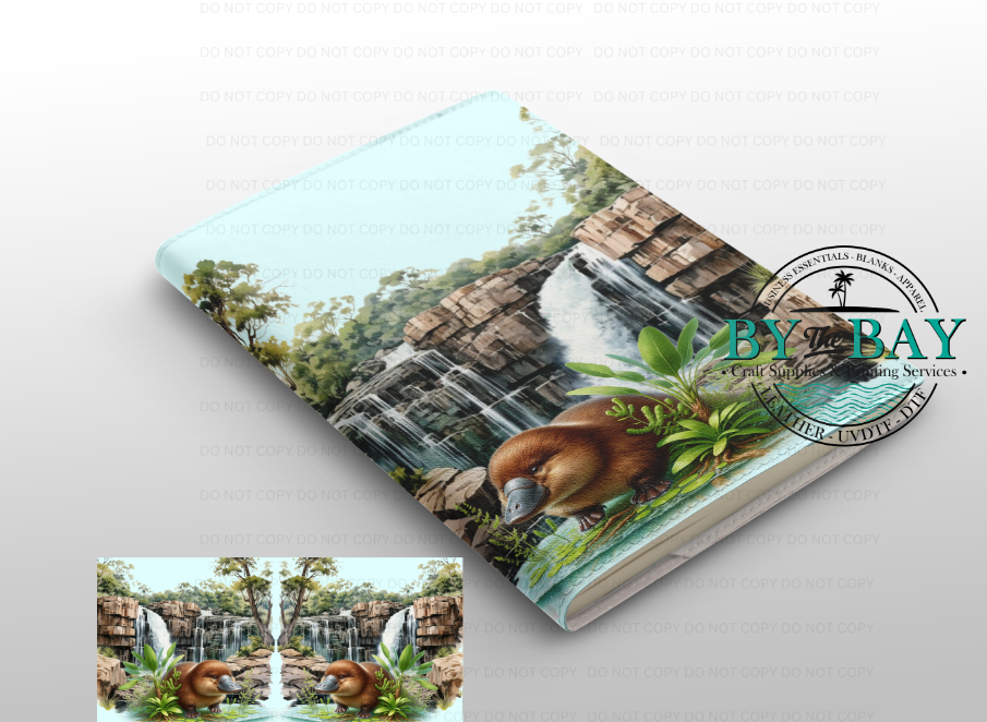 Platypus Waterfalls A5 (Ready made & DIY Notepad options available)