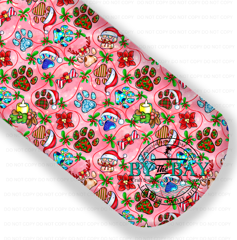 Blue Dog Christmas Coord 1 (Various Colourways)