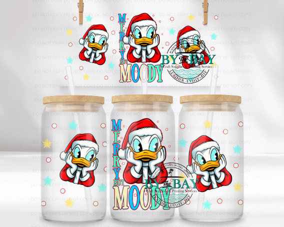 Merry but Moody 16oz UVDTF Wrap