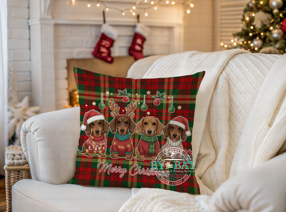 Tartan Dachshund Sub Print (Various Sizes)