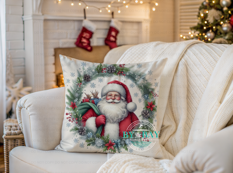 Santa Wreath Sub Print (Various Sizes)