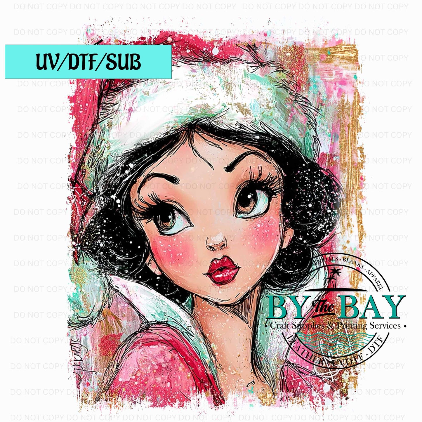 Princess SW Xmas UV/DTF/SUB Print