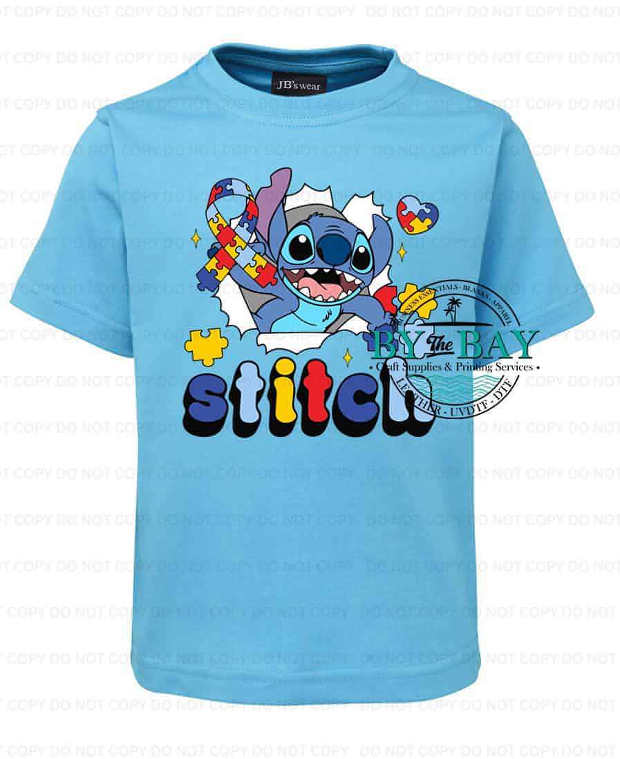 Blue Alien Autism tee