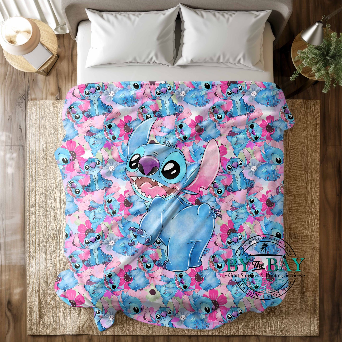 Cheeky Blue Alien Blue - Squish Blankets
