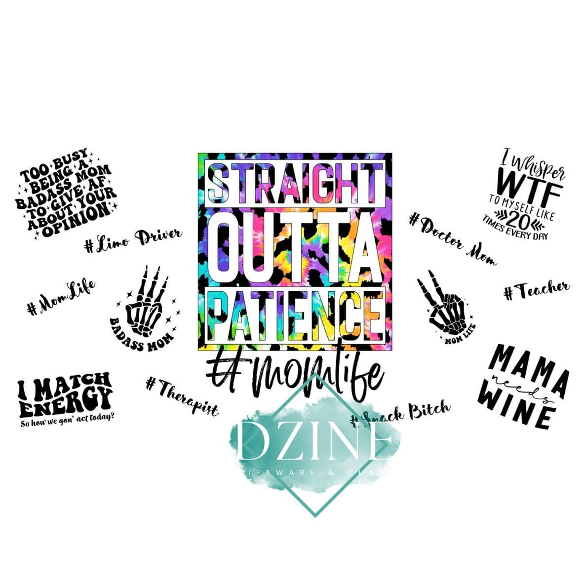 Straight outta patience