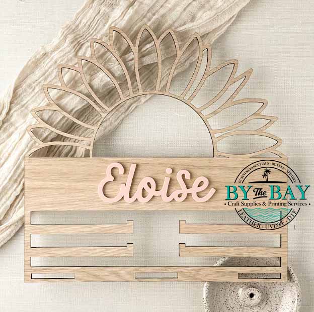Sunflower Acrylic Bow Holder