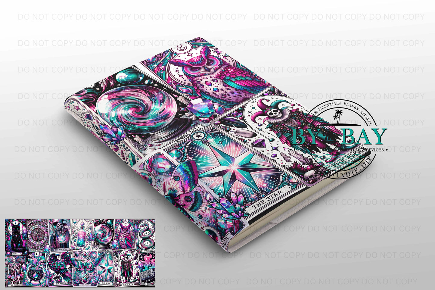 Tarot - Ready made notepad Cover (Notepad & Pocket options available)