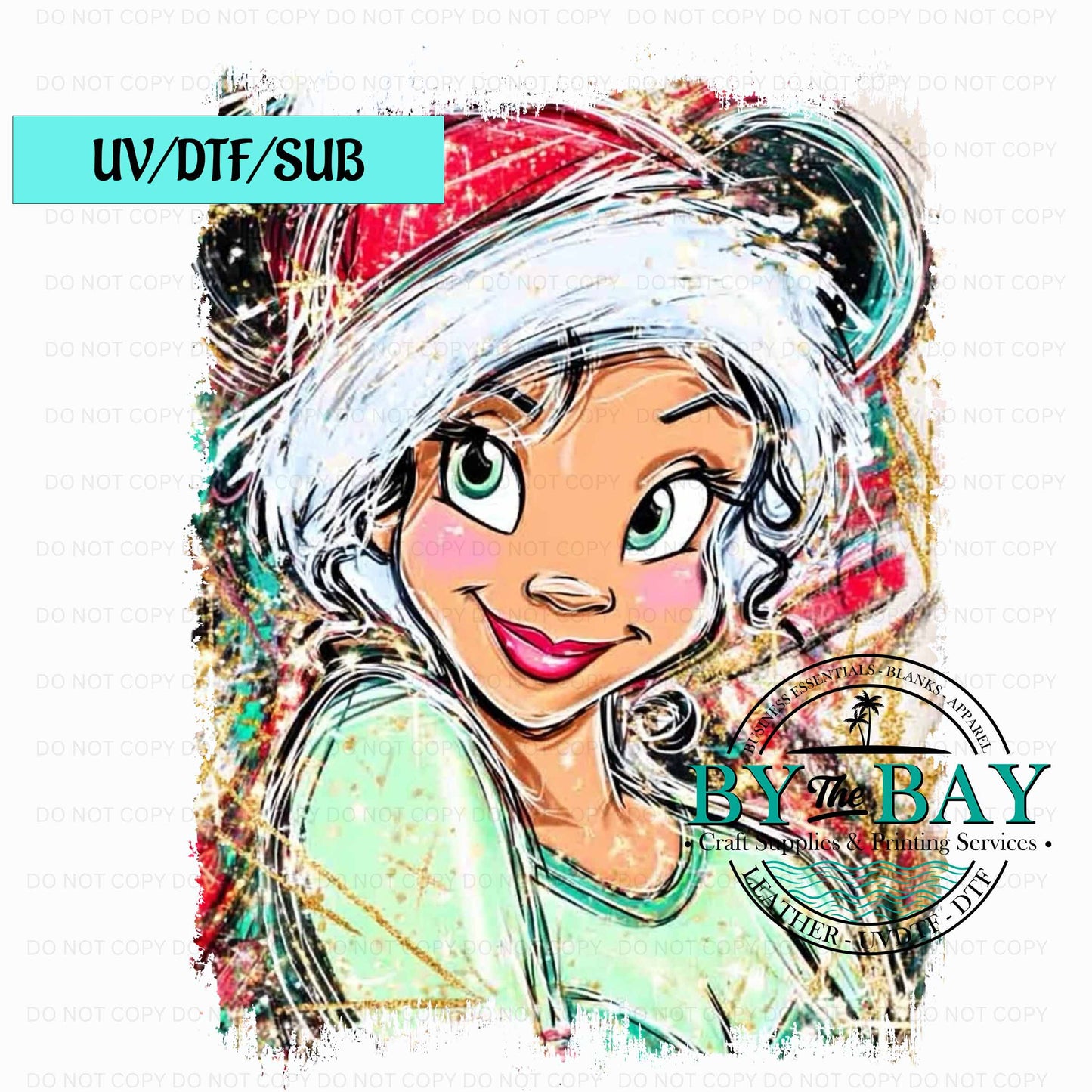 Princess T Xmas UV/DTF/SUB Print