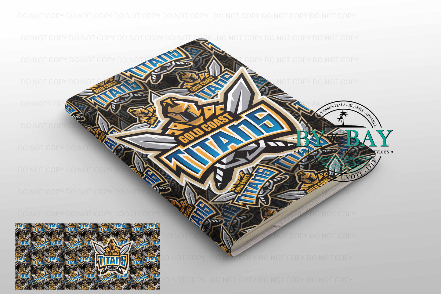 Titans - Ready made notepad Cover (Notepad & Pocket options available)