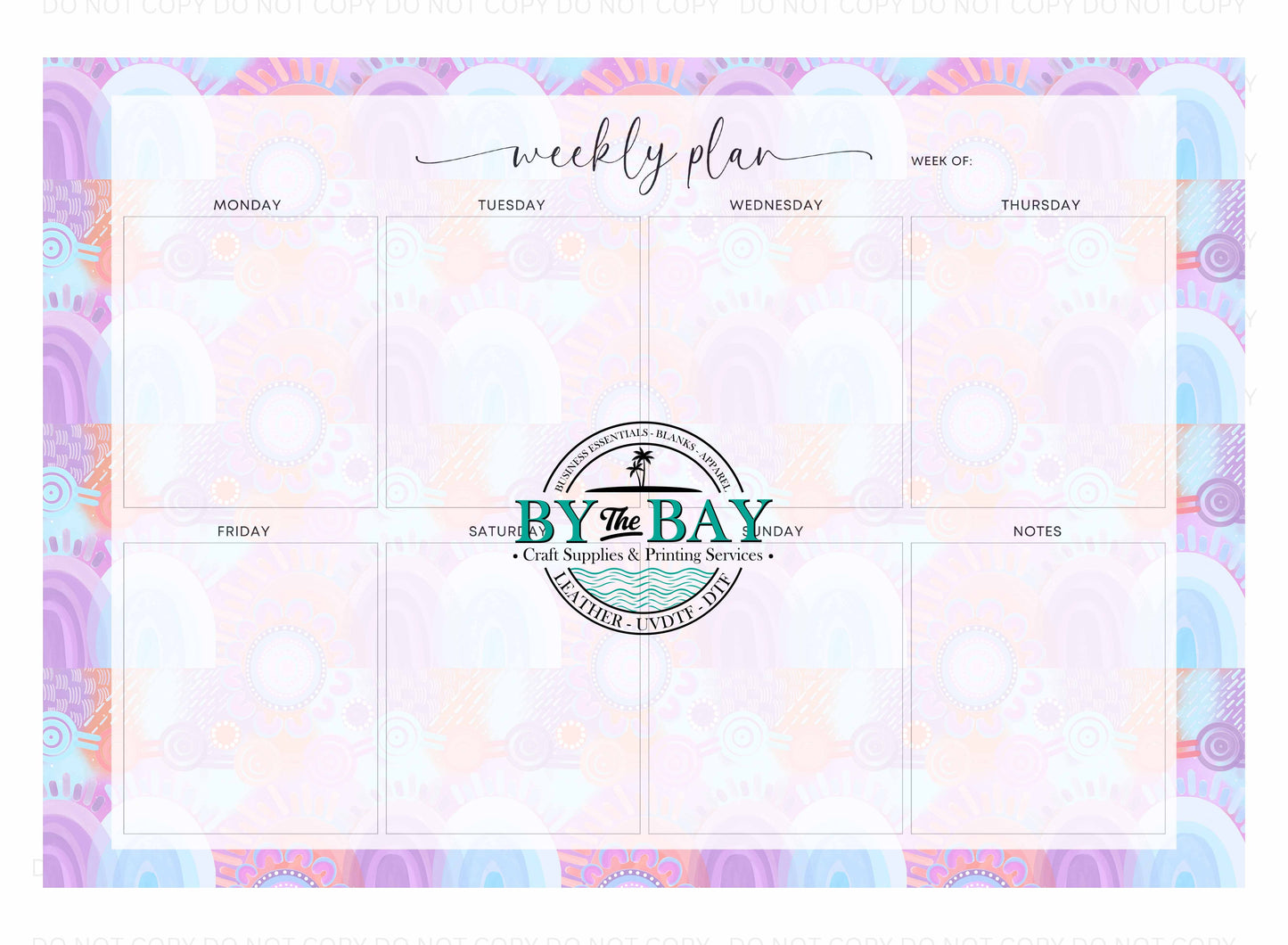 A3 Weekly Planners - HDs Traveller (exclusive)