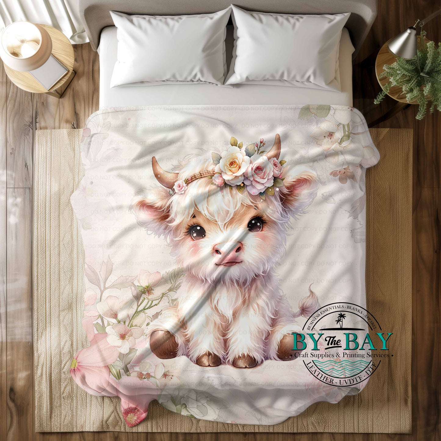 Vintage Highland Cow #2 Squish Blanket