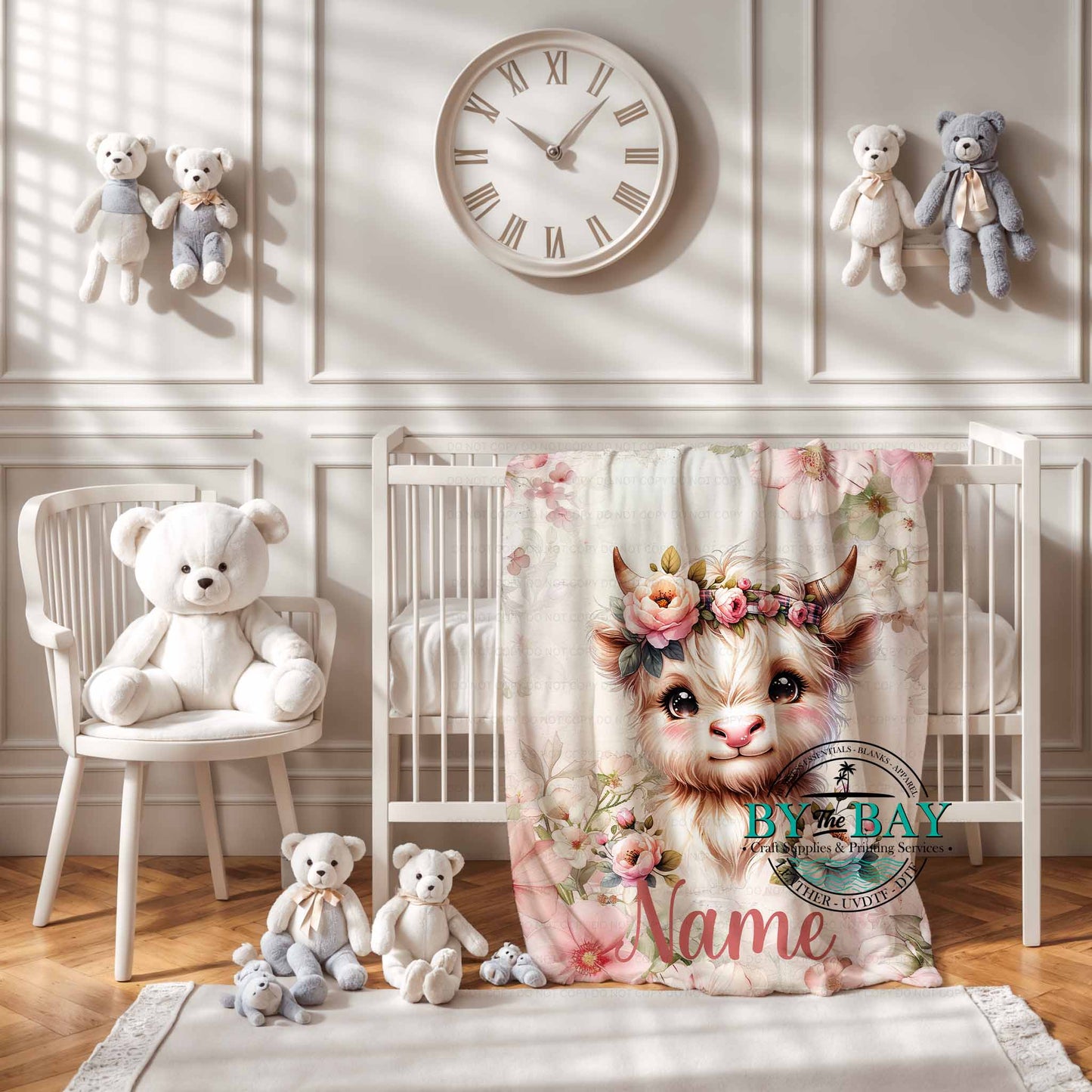 Vintage Highland Squish Blanket