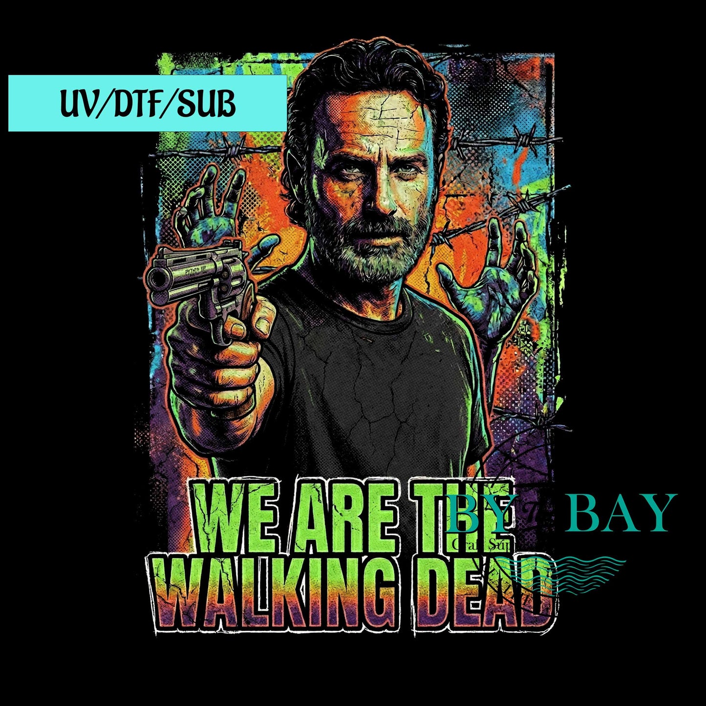 We are TWD Half Tone UVDTF/SUB