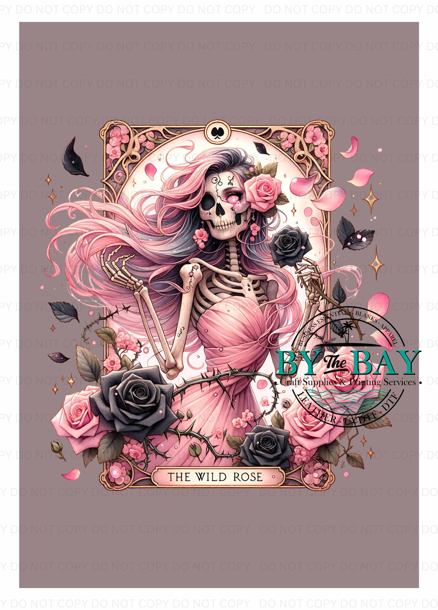 Wild Rose (Various Sizes) Bag Panels