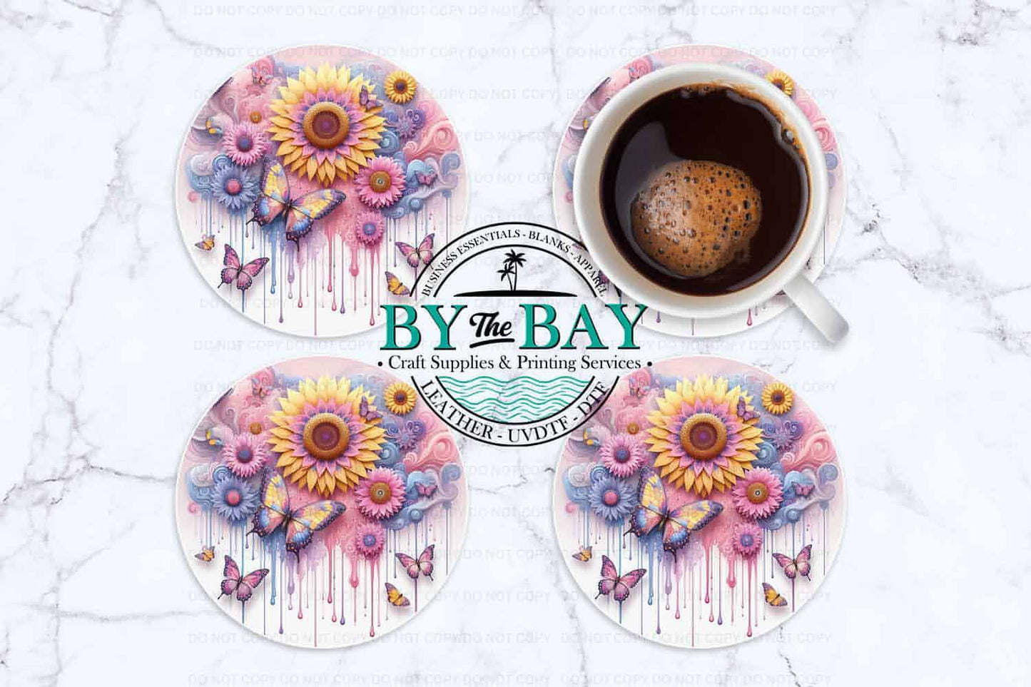 Watercolour Sunflowers