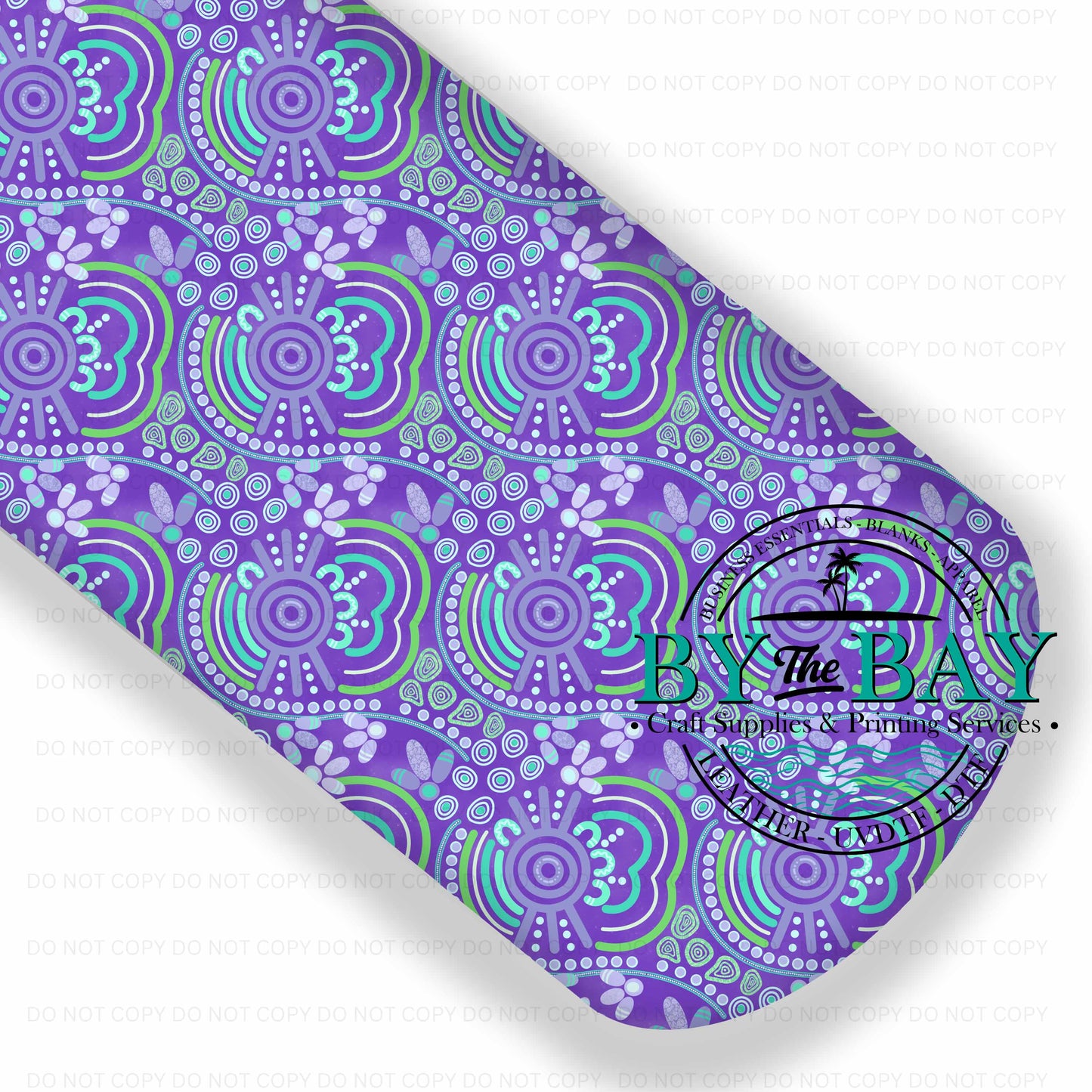 Waterways Purple Green