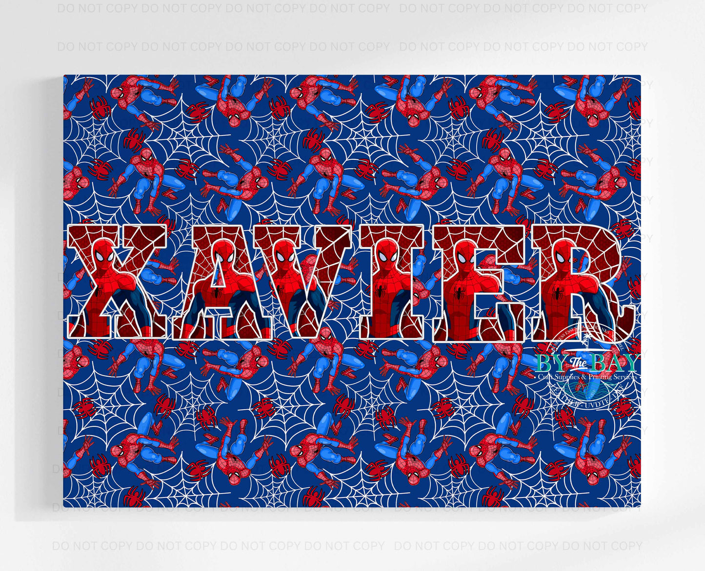 Spidey Custom NAME photo prints (Various Sizes)