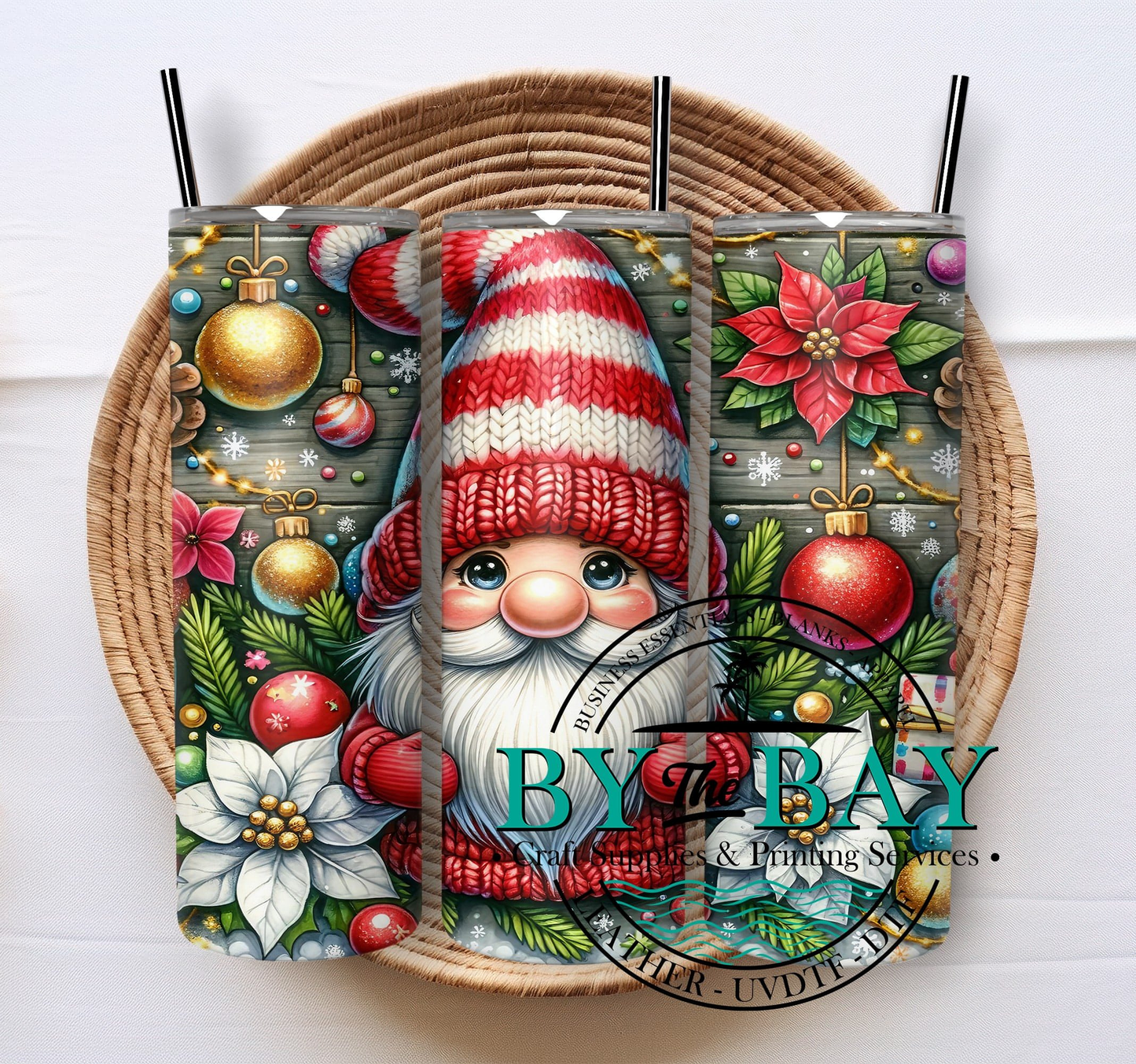 Xmas Gnome 20oz SUB Tumbler Print