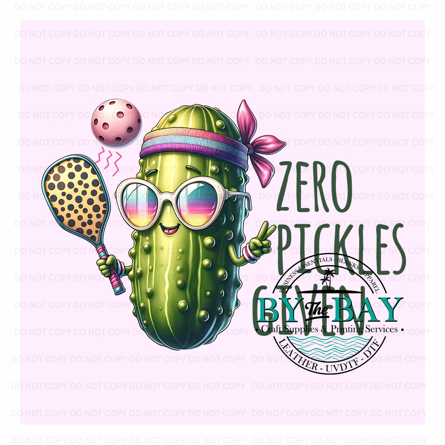 Zero Pickles Given (Various Sizes) Bag Panels