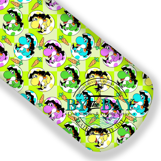 Easter Yoshi Check Green