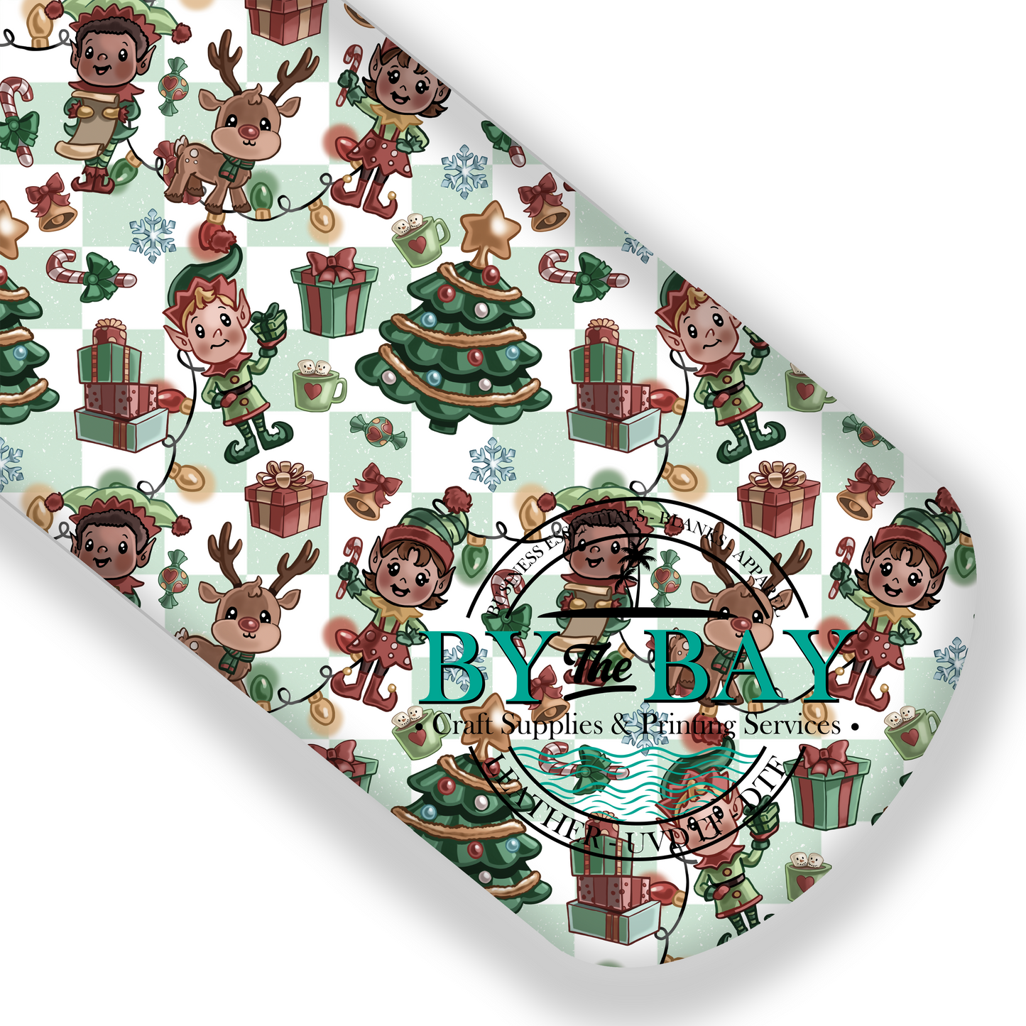 Elves green checkers