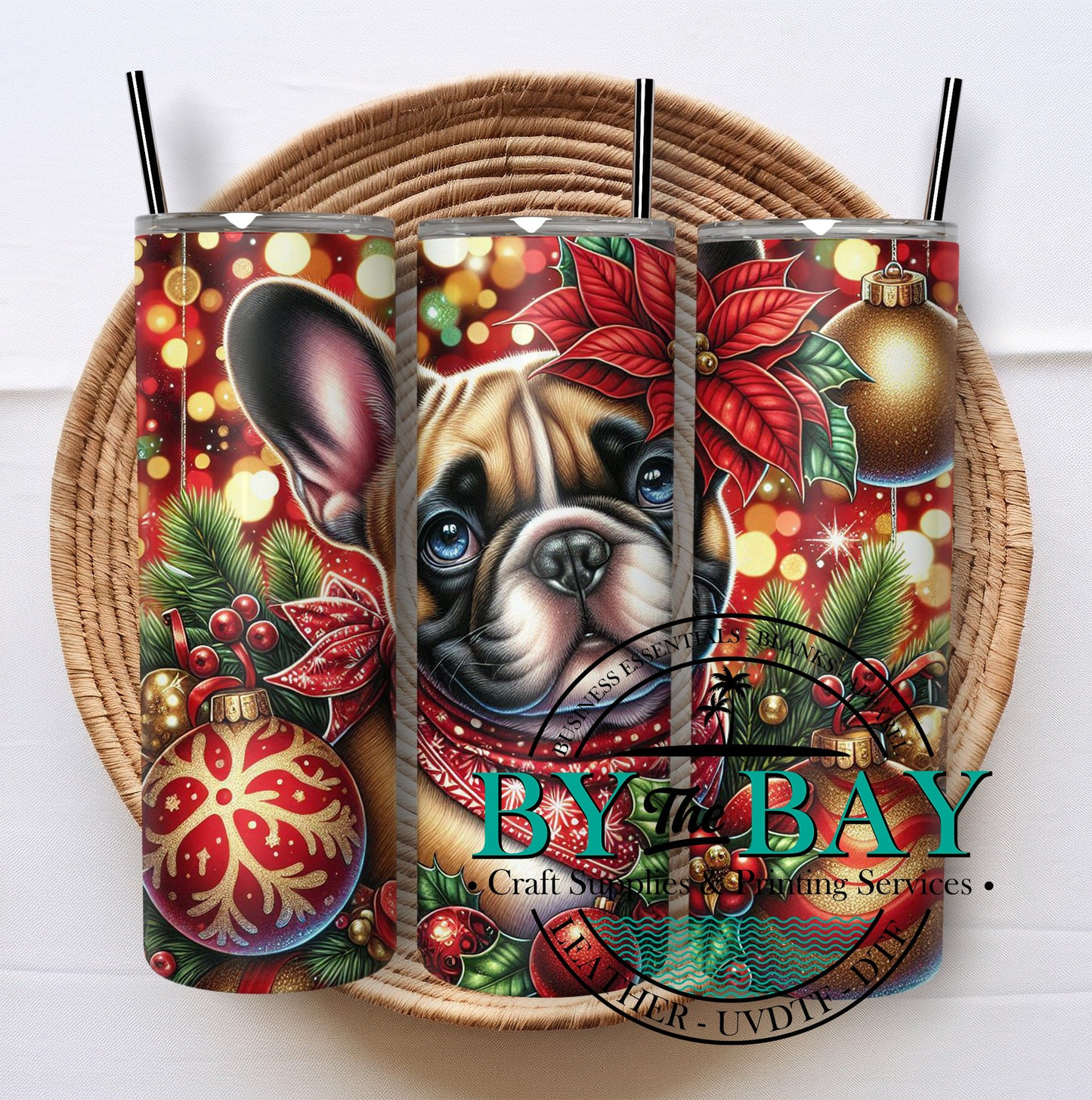 Festive French Bulldog
