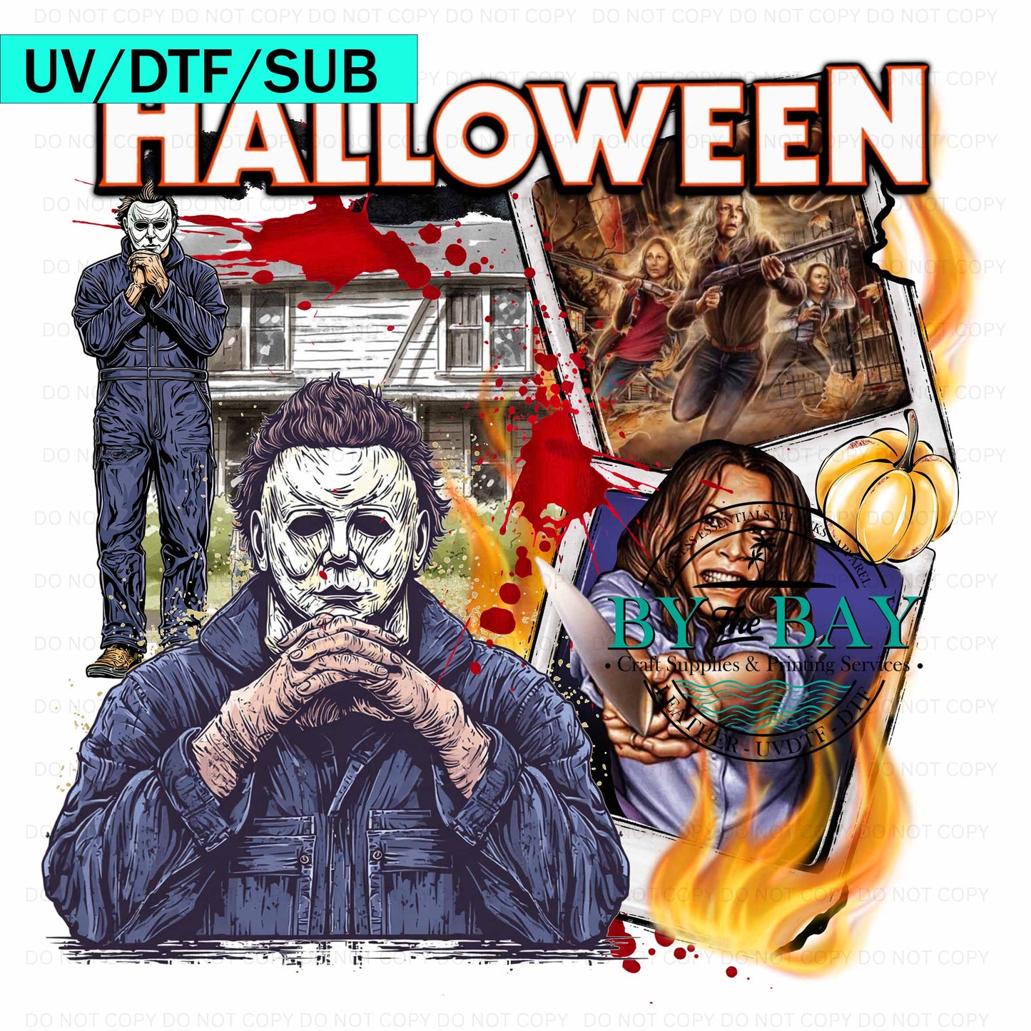 Halloween UV/DTF/SUB Print