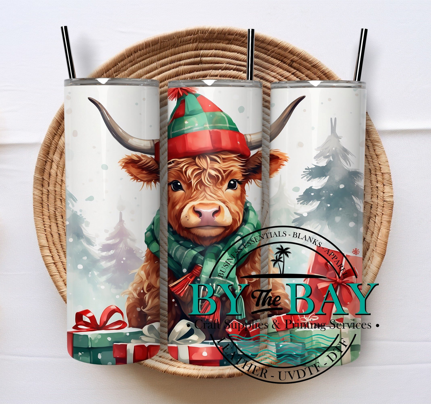 Highland cow wrap