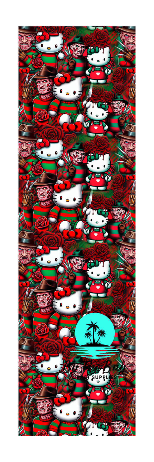 Kitty Fred Bookmark Decal