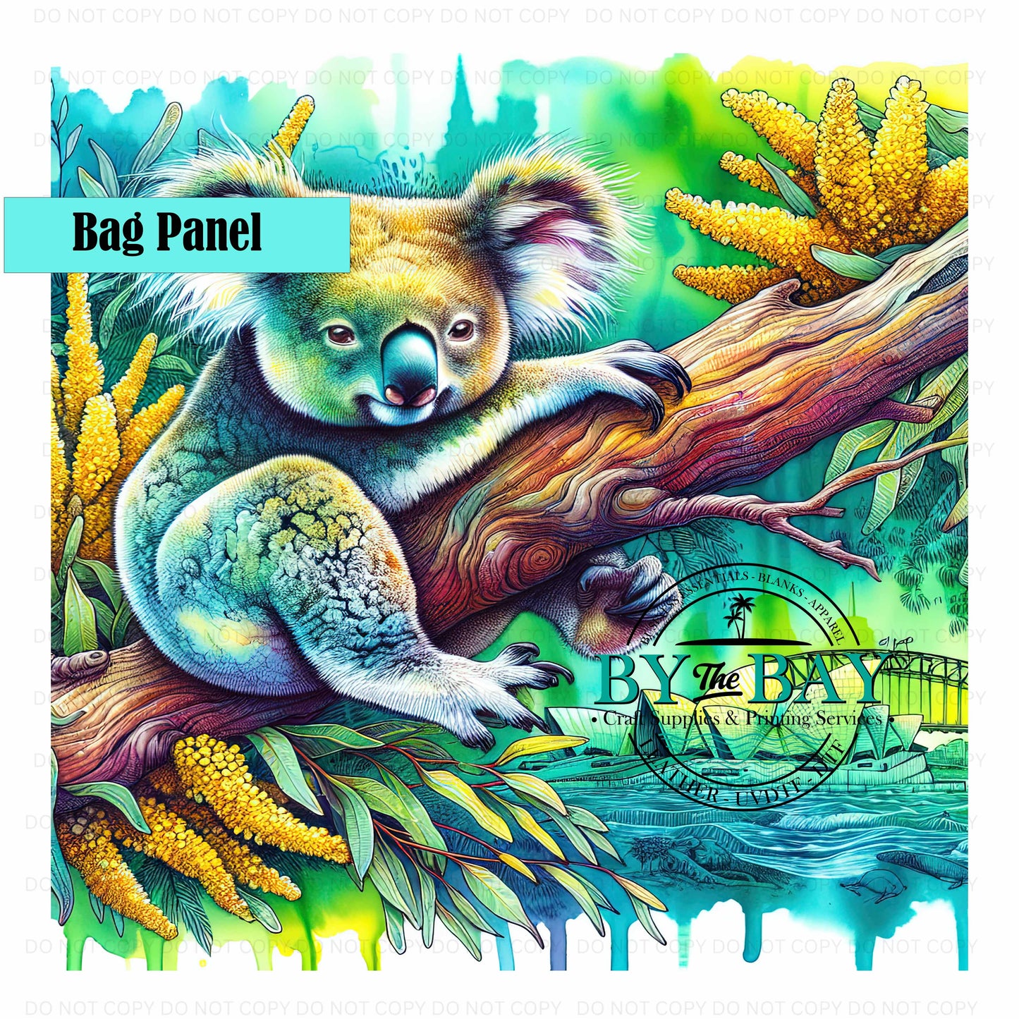 Koala Bridge (Various Sizes) Bag Panels