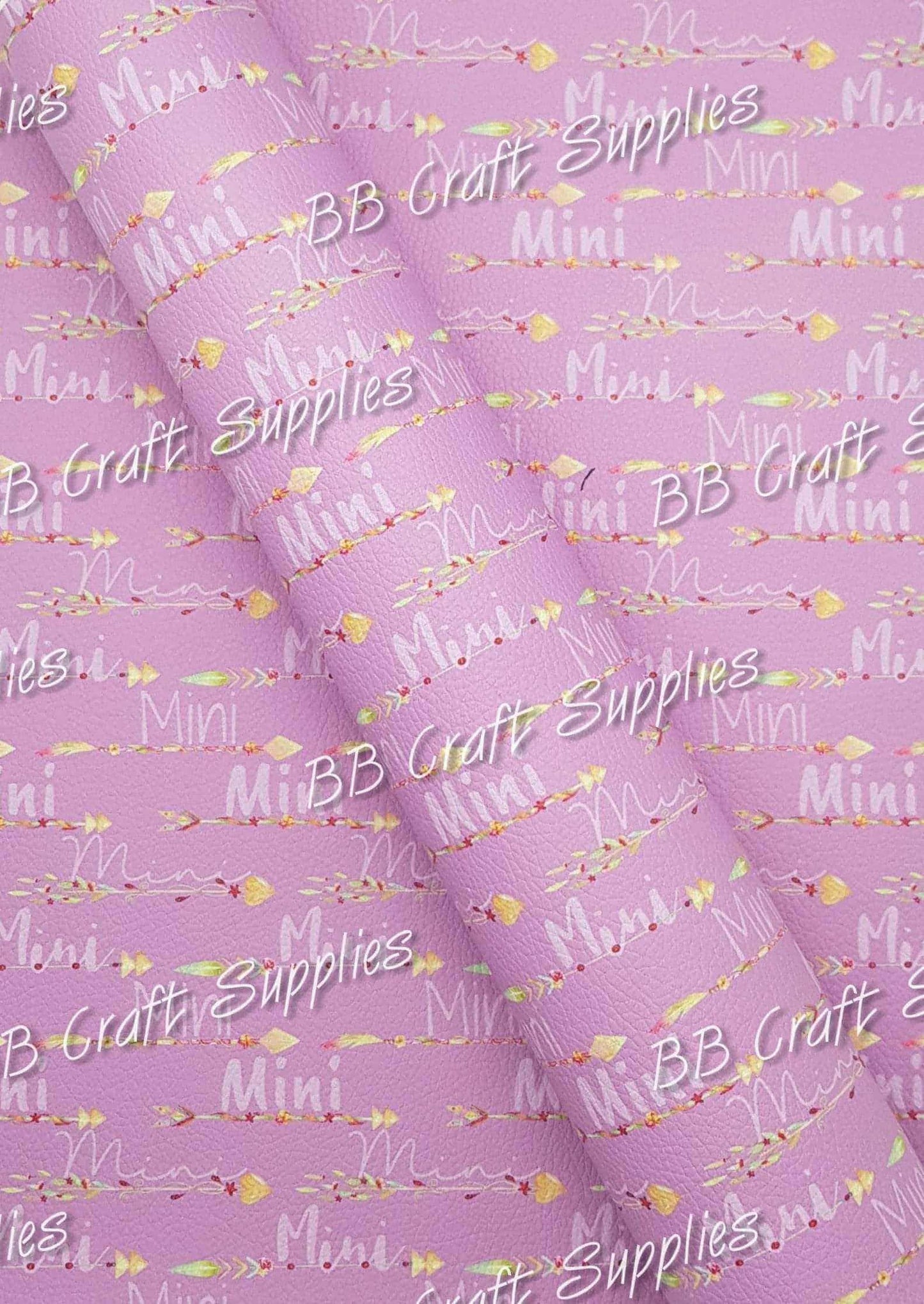 Roll - Mini Litchi - Bare Butler Faux Leather Supplies