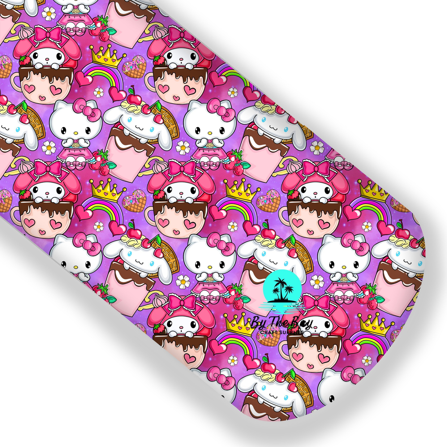 Kawaii cups mixed purple