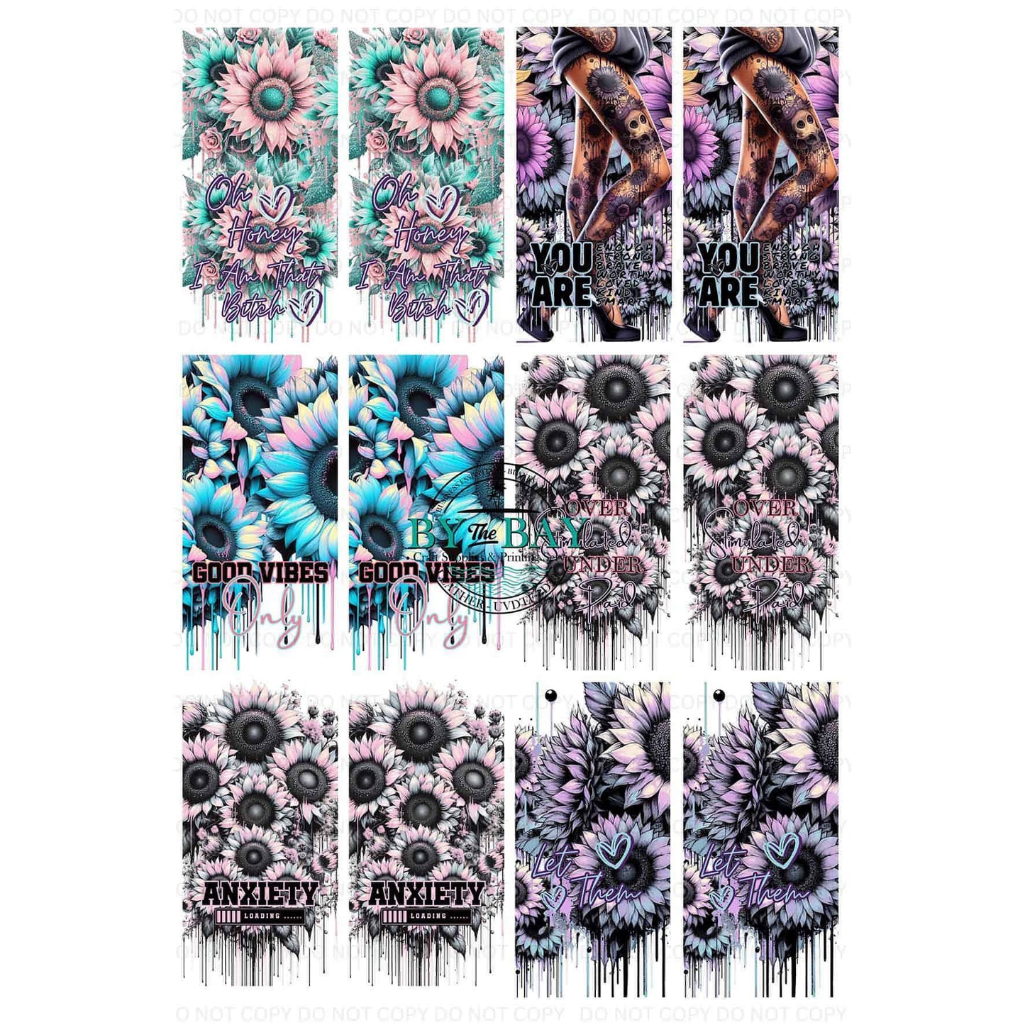 Mobile Phone Case MEGA BUNDLE 1 (96 PRINTS) Sublimation only