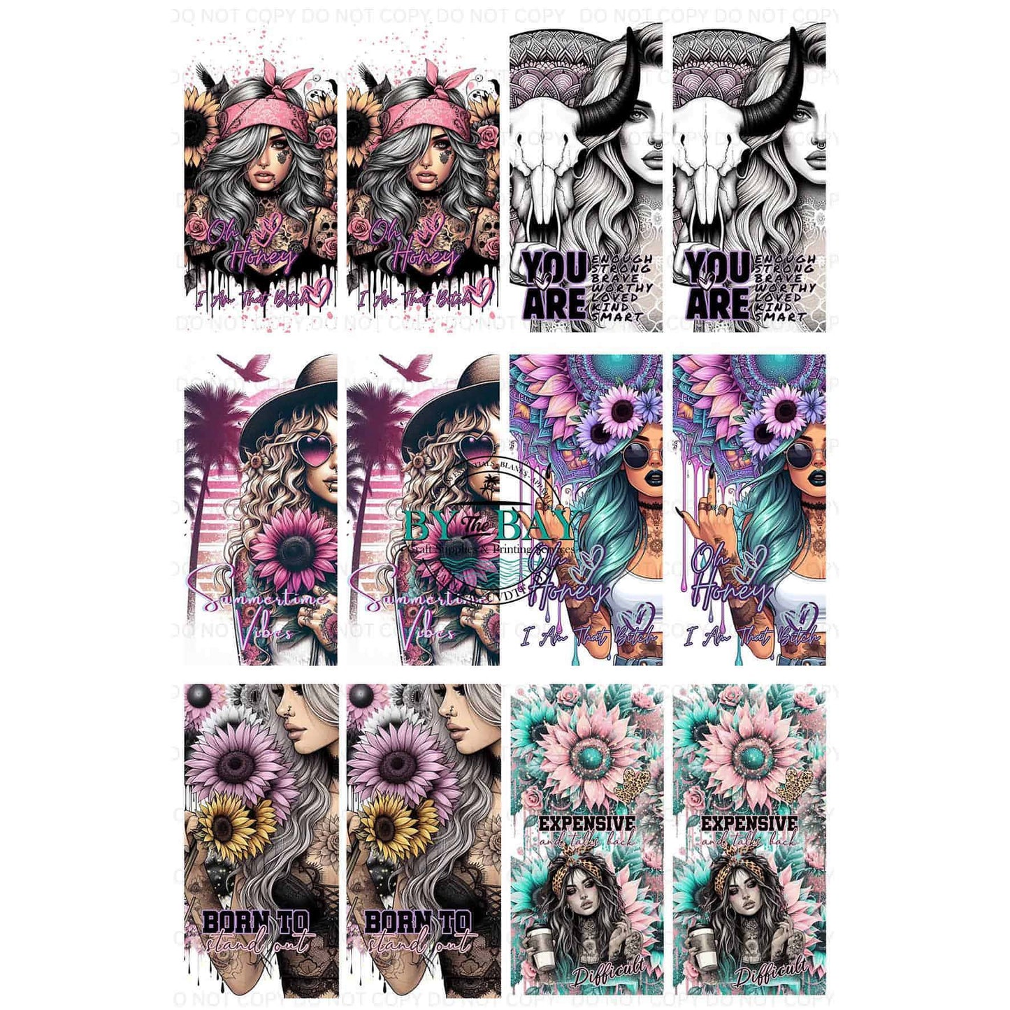 Mobile Phone Case MEGA BUNDLE 1 (96 PRINTS) Sublimation only