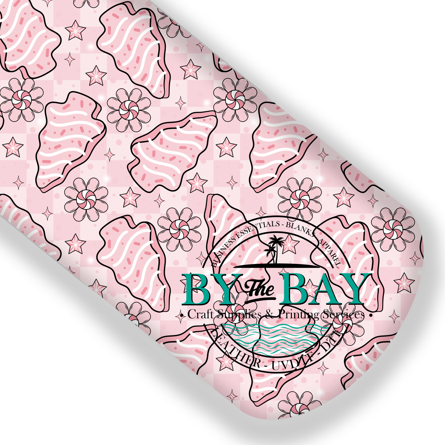 Pink christmas cake pc