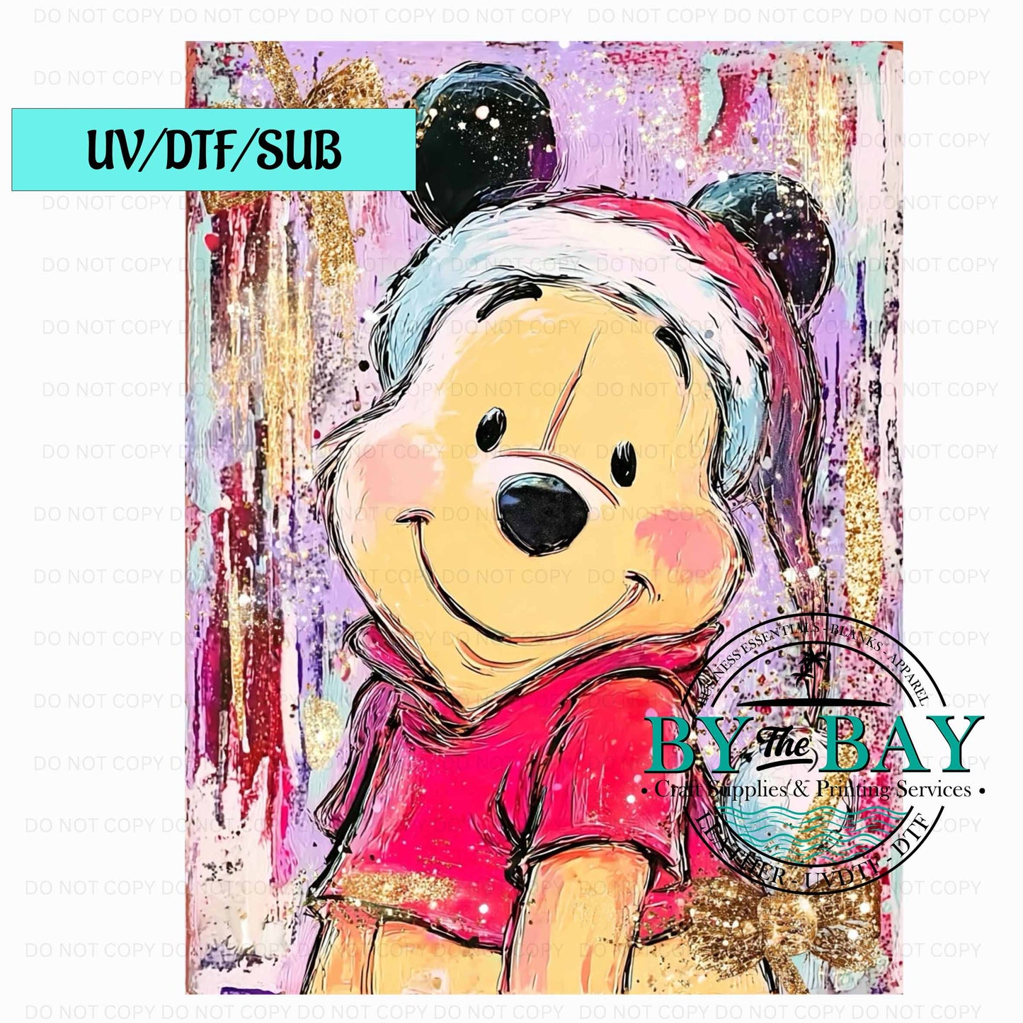 PBear Xmas UV/DTF/SUB Print