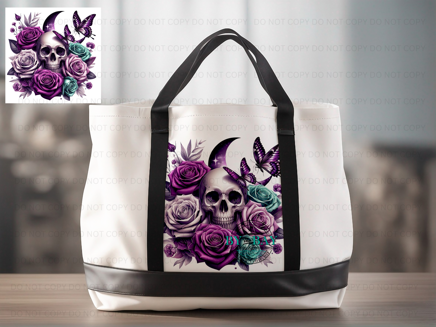 Purple Moon Skull