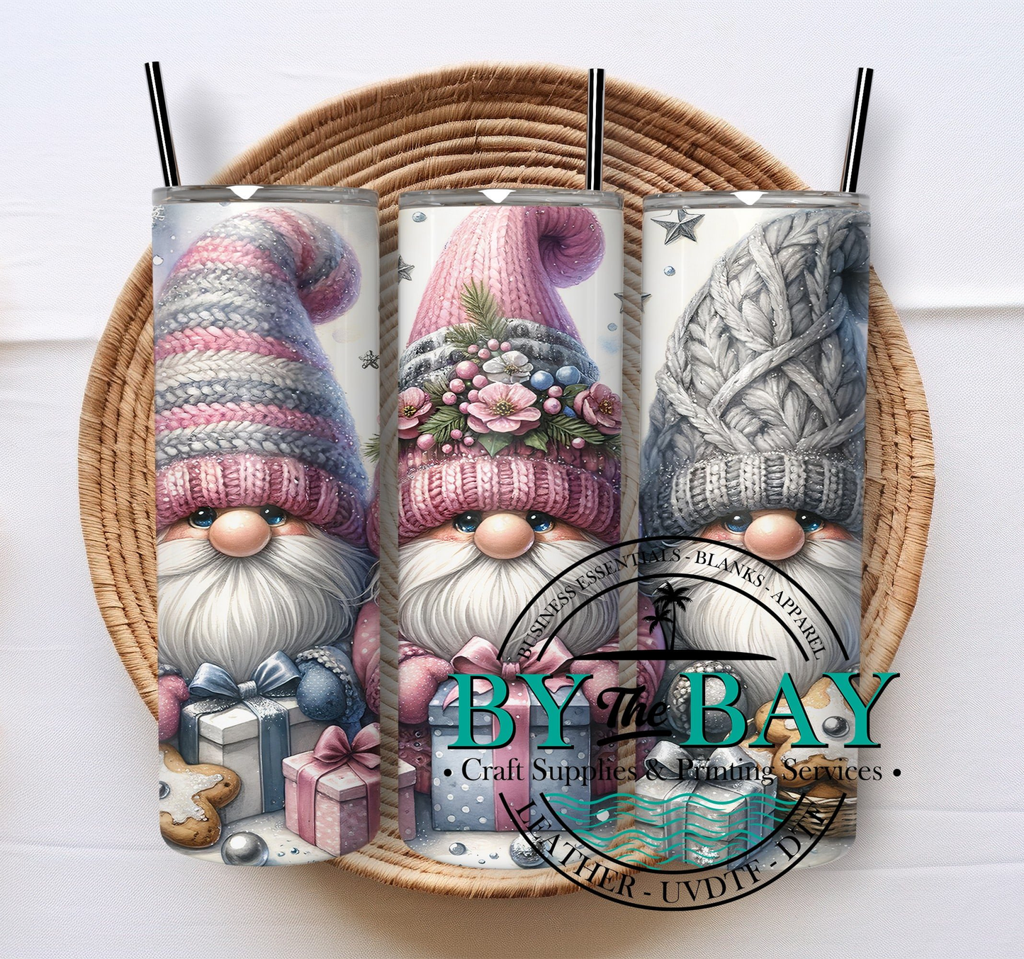 Seamless gnomes 20oz SUB tumbler print
