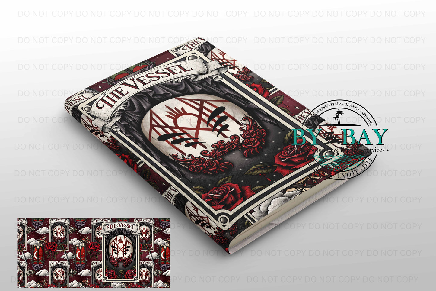 ST Burgendy 001 A5 (Ready made & DIY Notepad options available)