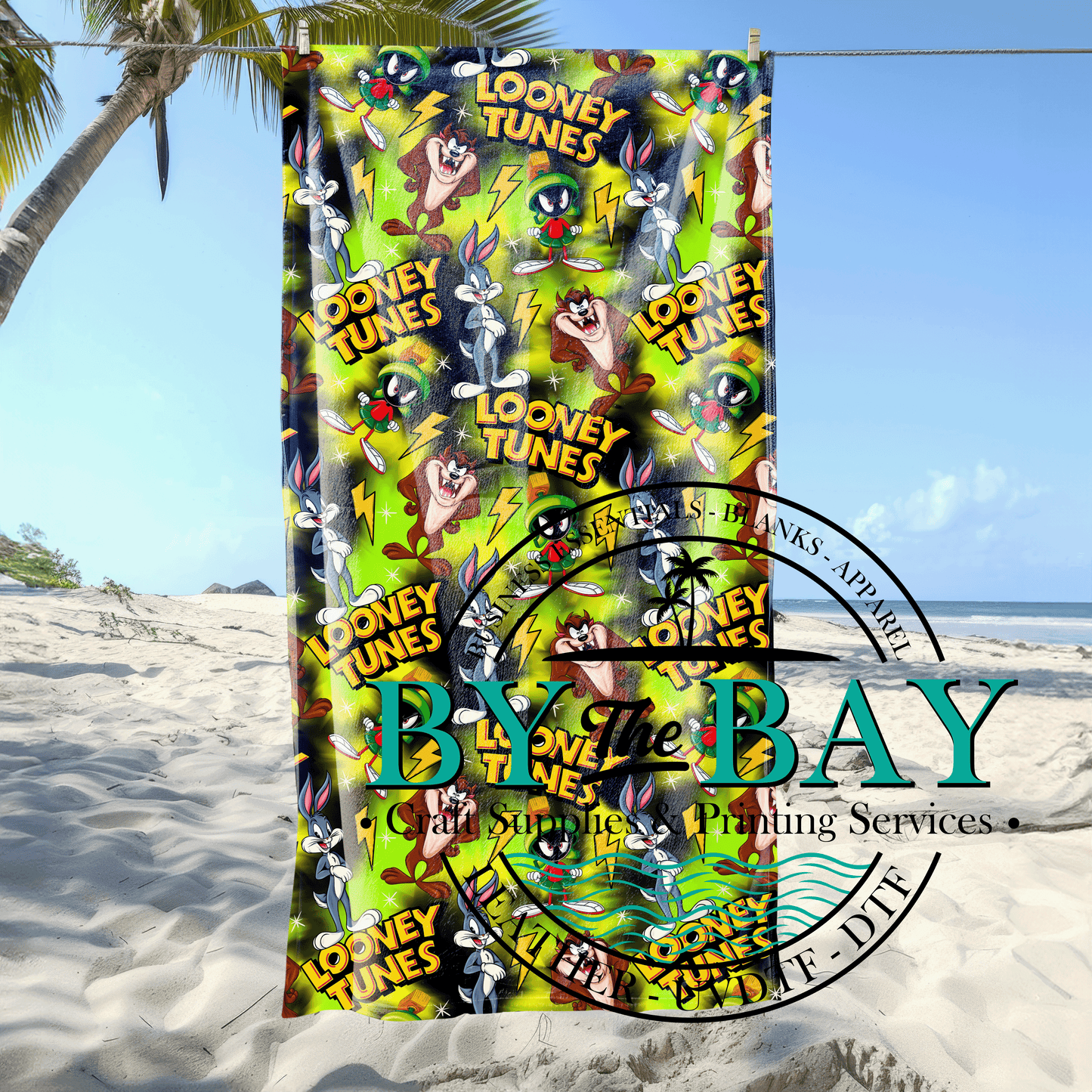 Tunes Beach Towel